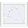 Pricing Tilt-and-Turn 970x880 mm REHAU OPTIMUM EURO-DESIGN 70 RAL 9016 Traffic white two-sided