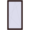 Pricing Tilt-and-Turn 1200x2300 mm REHAU OPTIMUM EURO-DESIGN 70 CHOCOLATE_BROWN two-sided