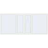 Pricing Tilt-and-Turn 3200x1400 mm REHAU OPTIMUM EURO-DESIGN 70 RAL 9016 Traffic white two-sided