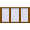Pricing Tilt-and-Turn 2500x1300 mm REHAU ENERGY-SAVING SYNEGO MD GOLDEN OAK external