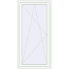 Pricing Tilt-and-Turn 900x1760 mm REHAU OPTIMUM EURO-DESIGN 70 RAL 9016 Traffic white two-sided