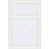 Pricing Tilt-and-Turn 1000x1500 mm REHAU OPTIMUM EURO-DESIGN 70 RAL 9016 Traffic white two-sided