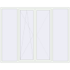 Pricing Tilt-and-Turn 2500x2000 mm REHAU OPTIMUM EURO-DESIGN 70 RAL 9016 Traffic white two-sided