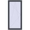 Pricing Tilt-and-Turn 1000x2100 mm REHAU OPTIMUM EURO-DESIGN 70 ANTHRACITE_GREY_STRUKTURAL two-sided