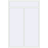 Pricing Tilt-and-Turn 1600x2400 mm ALU STANDARD 72 RAL 9016 Traffic white two-sided