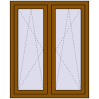 Ustalenie cen Okna skrzydłowe 1035x1235 mm REHAU ENERGY-SAVING SYNEGO MD GOLDEN OAK dwustronny