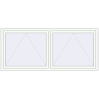 Pricing Tilt-and-Turn 2200x950 mm REHAU OPTIMUM EURO-DESIGN 70 RAL 9016 Traffic white two-sided