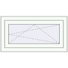 Pricing Tilt-and-Turn 940x540 mm REHAU OPTIMUM EURO-DESIGN 70 RAL 9016 Traffic white two-sided