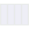 Pricing Tilt-and-Turn 2400x1800 mm ALU STANDARD 72 RAL 9016 Traffic white two-sided