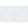 Pricing Tilt-and-Turn 2270x1350 mm REHAU OPTIMUM EURO-DESIGN 70 RAL 9016 Traffic white two-sided