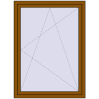 Pricing Tilt-and-Turn 1100x1500 mm REHAU OPTIMUM EURO-DESIGN 70 GOLDEN OAK external