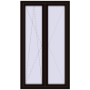 Pricing Tilt-and-Turn 980x1750 mm REHAU OPTIMUM EURO-DESIGN 70 BLACK_BROWN two-sided