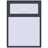 Pricing Tilt-and-Turn 1100x1500 mm REHAU BRILLANT DESIGN ANTHRACITE_GREY_STRUKTURAL two-sided