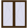Ustalenie cen Okna skrzydłowe 1485x1600 mm REHAU ENERGY-SAVING SYNEGO MD DARK_OAK zewnętrzny