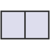 Pricing Tilt-and-Turn 1700x1000 mm REHAU OPTIMUM EURO-DESIGN 70 ANTHRACITE_GREY_GLATT two-sided