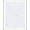 Pricing Tilt-and-Turn 1500x1900 mm REHAU OPTIMUM EURO-DESIGN 70 RAL 9016 Traffic white two-sided