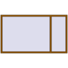 Pricing Tilt-and-Turn 2000x1150 mm REHAU OPTIMUM EURO-DESIGN 70 GOLDEN OAK two-sided