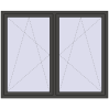 Pricing Tilt-and-Turn 1755x1445 mm REHAU ENERGY-SAVING SYNEGO MD BASALT_GREY external