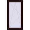 Pricing Tilt-and-Turn 800x1500 mm REHAU OPTIMUM EURO-DESIGN 70 CHOCOLATE_BROWN two-sided