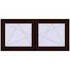 Ustalenie cen Okna skrzydłowe 1620x725 mm REHAU ENERGY-SAVING SYNEGO MD CHOCOLATE_BROWN zewnętrzny