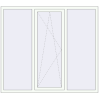 Pricing Tilt-and-Turn 1800x1600 mm REHAU BRILLANT DESIGN RAL 9016 Traffic white two-sided