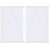 Pricing Tilt-and-Turn 2600x2000 mm REHAU ENERGY-SAVING SYNEGO MD RAL 9016 Traffic white two-sided