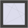 Pricing Tilt-and-Turn 1000x1000 mm REHAU ENERGY-SAVING SYNEGO MD BASALT_GREY two-sided