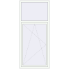 Pricing Tilt-and-Turn 930x2100 mm KORSA ENERGY-SAVING REHAU SYNEGO MD