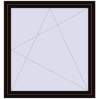 Pricing Tilt-and-Turn 1300x1380 mm REHAU ENERGY-SAVING SYNEGO MD BLACK_BROWN two-sided