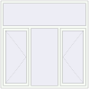 Ustalenie cen Okna skrzydłowe 1800x1800 mm REHAU OPTIMUM EURO-DESIGN 70 RAL 9016 Traffic white dwustronny