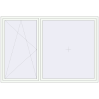 Pricing Tilt-and-Turn 2500x1700 mm REHAU OPTIMUM EURO-DESIGN 70 RAL 9016 Traffic white two-sided