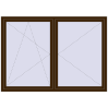 Pricing Tilt-and-Turn 2050x1450 mm REHAU ENERGY-SAVING SYNEGO MD DARK_OAK external