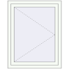 Pricing Tilt-and-Turn 860x1100 mm REHAU OPTIMUM EURO-DESIGN 70 RAL 9016 Traffic white two-sided