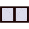 Ustalenie cen Okna skrzydłowe 1755x1010 mm REHAU ENERGY-SAVING SYNEGO MD CHOCOLATE_BROWN dwustronny
