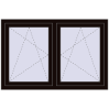Ustalenie cen Okna skrzydłowe 1410x905 mm REHAU ENERGY-SAVING SYNEGO MD BLACK_BROWN dwustronny