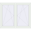 Pricing Tilt-and-Turn 1500x1250 mm REHAU OPTIMUM EURO-DESIGN 70 RAL 9016 Traffic white two-sided
