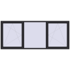 Pricing Tilt-and-Turn 2800x1150 mm REHAU ENERGY-SAVING SYNEGO MD BLACK_ULTI-MATT two-sided