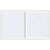 Pricing Tilt-and-Turn 1950x1150 mm REHAU OPTIMUM EURO-DESIGN 70 RAL 9016 Traffic white two-sided