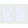 Pricing Tilt-and-Turn 1660x1200 mm REHAU OPTIMUM EURO-DESIGN 70 RAL 9016 Traffic white two-sided