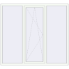 Pricing Tilt-and-Turn 2000x1800 mm REHAU ENERGY-SAVING SYNEGO MD RAL 9016 Traffic white two-sided