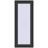 Pricing Tilt-and-Turn 600x1500 mm REHAU BRILLANT DESIGN ANTHRACITE_GREY_GLATT two-sided