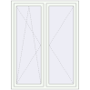 Pricing Tilt-and-Turn 1280x1666 mm REHAU OPTIMUM EURO-DESIGN 70 RAL 9016 Traffic white two-sided