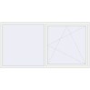 Pricing Tilt-and-Turn 2510x1300 mm REHAU OPTIMUM EURO-DESIGN 70 RAL 9016 Traffic white two-sided