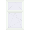 Pricing Okna skrzydłowe 950x1600 mm REHAU OPTIMUM EURO-DESIGN 70 RAL 9016 Traffic white dwustronny