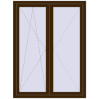 Pricing Tilt-and-Turn 1200x1600 mm REHAU OPTIMUM EURO-DESIGN 70 DARK_OAK two-sided