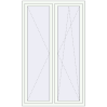 Pricing Tilt-and-Turn 1200x2000 mm REHAU OPTIMUM EURO-DESIGN 70 RAL 9016 Traffic white two-sided