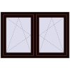 Ustalenie cen Okna skrzydłowe 1320x845 mm REHAU ENERGY-SAVING SYNEGO MD CHOCOLATE_BROWN zewnętrzny