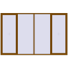 Pricing Tilt-and-Turn 3500x2200 mm REHAU OPTIMUM EURO-DESIGN 70 GOLDEN OAK two-sided