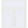 Pricing Tilt-and-Turn 1600x1800 mm REHAU OPTIMUM EURO-DESIGN 70 RAL 9016 Traffic white two-sided
