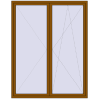 Pricing Tilt-and-Turn 1800x2300 mm REHAU ENERGY-SAVING SYNEGO MD GOLDEN OAK two-sided